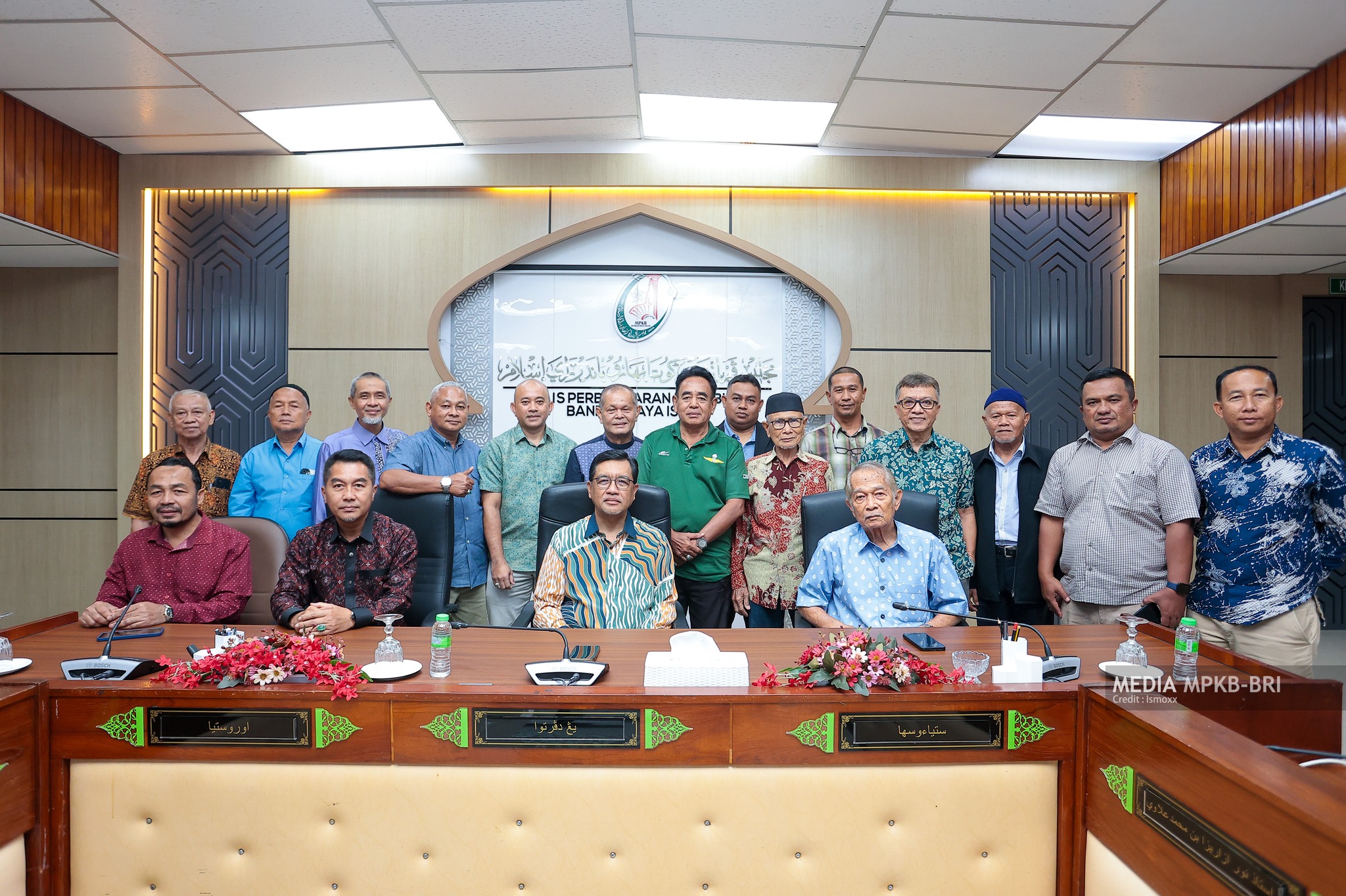 YANG DIPERTUA MPKB-BRI MENERIMA KUNJUNGAN HORMAT DELEGASI NARATHIWAT, THAILAND